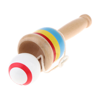 Japanisches Kendama Kugelspiel Holzspielzeug Geschicklichkeitsspiele für