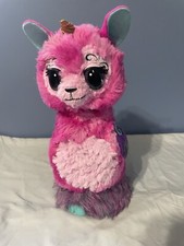 HATCHIMALS LLAMACORN UNICORN INTERACTIVE TALKING TOY PINK PURPLE LLAMA 10 MOODS