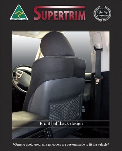 Subaru Crosstrek (2023-Now), Neoprene FRONT Seat Covers (Half-Back) - Picture 2 of 8