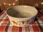 HALL, VINTAGE JEWEL TEA MID-CENTURY AUTUMN LEAF SERVING or SOUFFLE' BOWL — photo 1