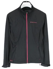 PEAK PERFORMANCE G Brec Hipe Jacket Women's MEDIUM Full Zip Lightweight Black