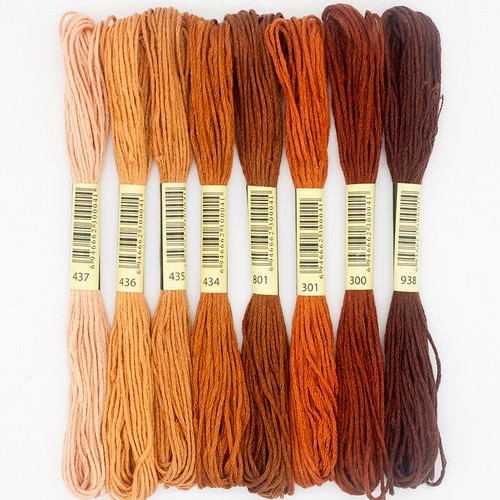 Handmade Thread Embroidery Thread Cross Stitch Thread Kit Knitting Thread Cotton - Picture 16 of 24