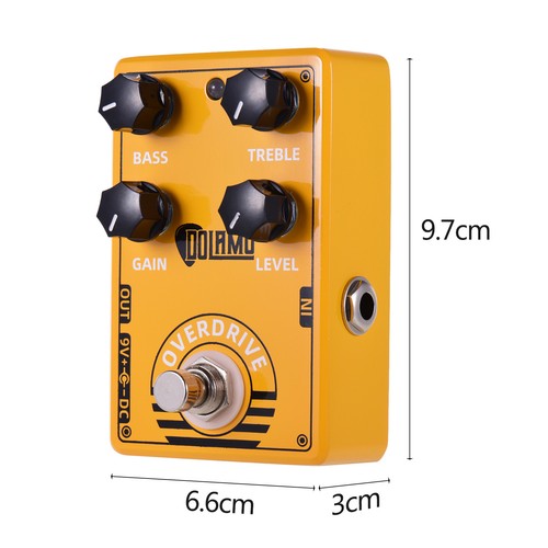Dolamo Electric Guitar Effects Pedal Distortion Overdrive FUZZ True Bypass W5M1 - Picture 15 of 28