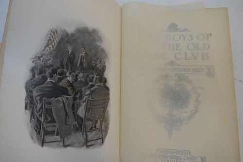 The Boys of the Old Glee Club James Whitcomb Riley Vintage 1907 Hardcover Poetry - Picture 4 of 6