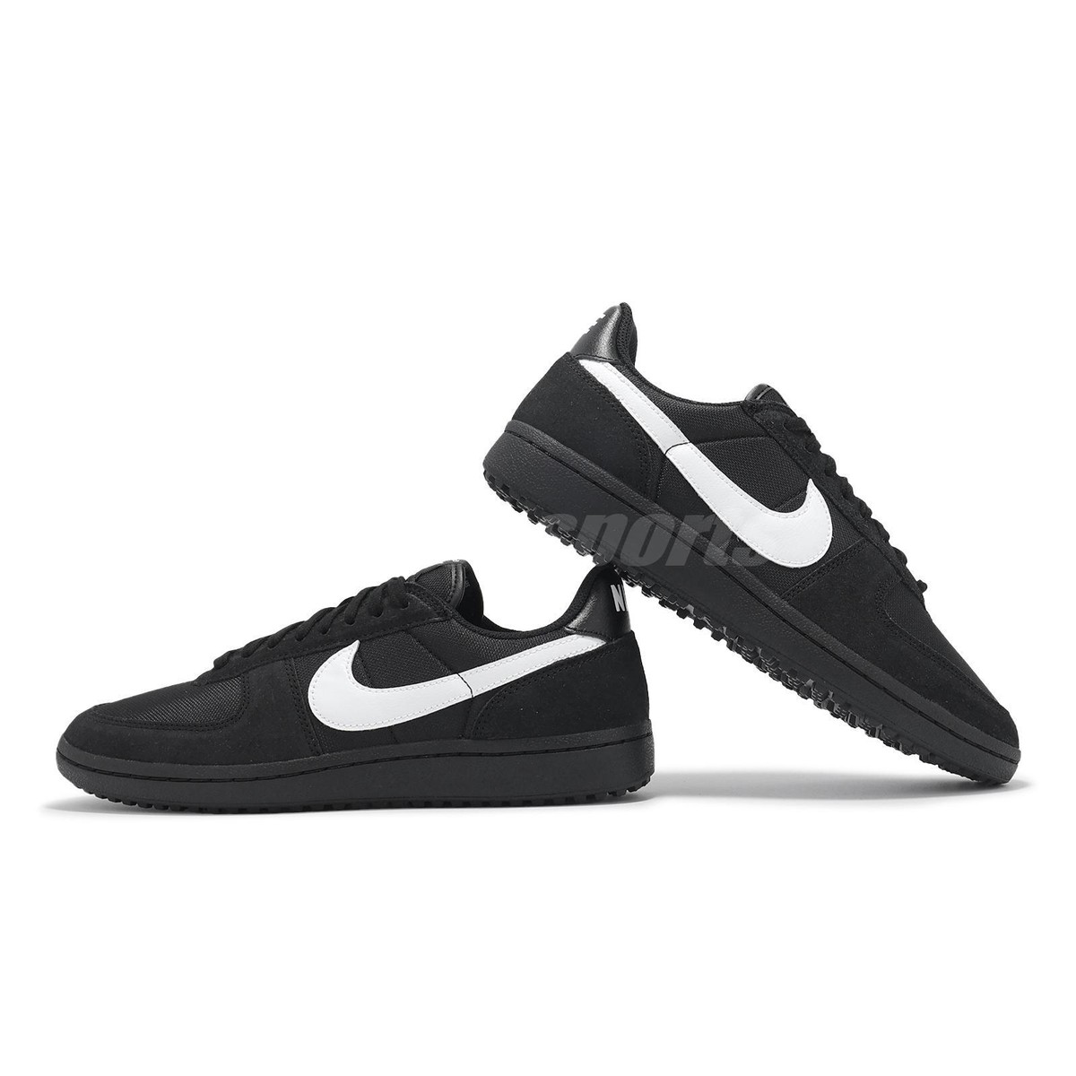 ☆Nike☆ Field General M Black White HF3165001 HF3165-001 Nike Field General Mens Lifestyle Shoes Black Black White