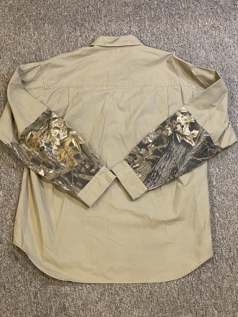 Chemise Columbia PHG Homme 4XLT, Kaki, Légère Et Respirante Pour La Chasse Ou Le Travail