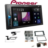 Pioneer 2-DIN Autoradio Bluetooth Dab+ FüR Porsche Cayenne 2002-2010 Schwarz
