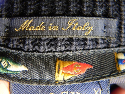 Paul & Shark Yachting 100% New Pure Wool Heavy Blue Sweater Size XL Italy - Picture 7 of 11