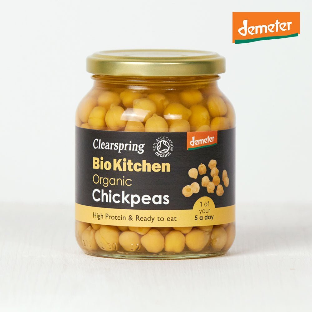 Clearspring Bio Kitchen Organic / Demeter Chickpeas 350g