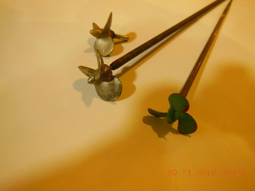 Lot De 3 Hélices Pour Bateau à Moteur – Dont 2 Avec Arbre De Transmission – Occasion