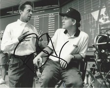 HOLLYWOOD PRODUCER BRIAN GRAZER HAND SIGNED 8x10 PHOTO A w/COA RON HOWARD FRIEND