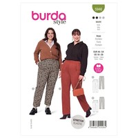 Burda 5946 Damenhosen NäHmuster GrößEn 8-22 Schwierigkeitsgrad: Super Einfach