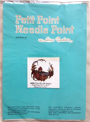 Grille De Broderie Alice Godkin - The Autumn Brook - Needlepoint Petit Point Chart Only