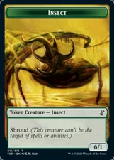 MTG Time Spiral Remastered Token Insect #011 PLAYSET x4 4x