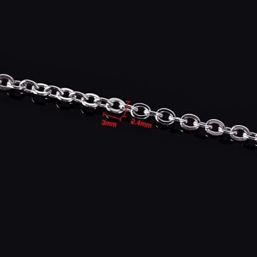 Collana ANCORA 20x22mm Argento a catena con ciondolo in Mare lunga da Uomo Donna - Immagine 4 di 4