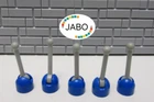 (D6/6) LEGO 5x 4592 / 4593 Lever / Antenna 4592c03 Old Grey/Blue Space Star Wars