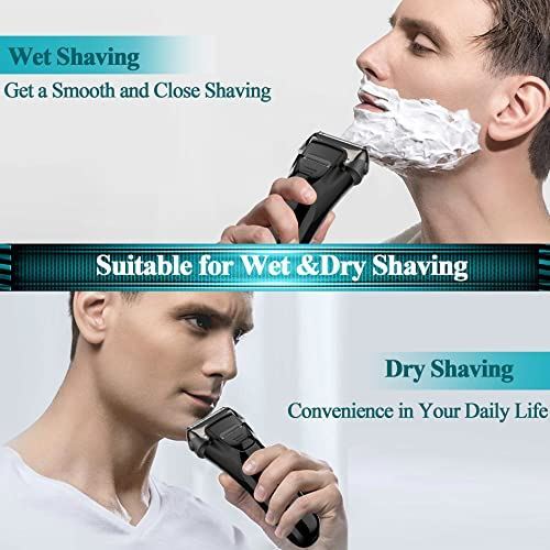 Electric Razor for Men,Electric Shavers for Men Waterproof,Mens Electric Razors - Picture 5 of 7