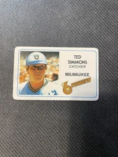 1981 Perma-Graphics Super Star Ted Simmons