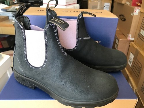 Blundstone Daim Bottes Chelsea Femmes Dimensionnement (Eau / Slip Résistant, 10 - Picture 54 of 82