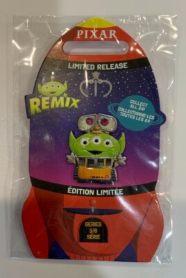 Disney Pixar Toy Story Alien Remix Wall-E Pin Series 3/6 New