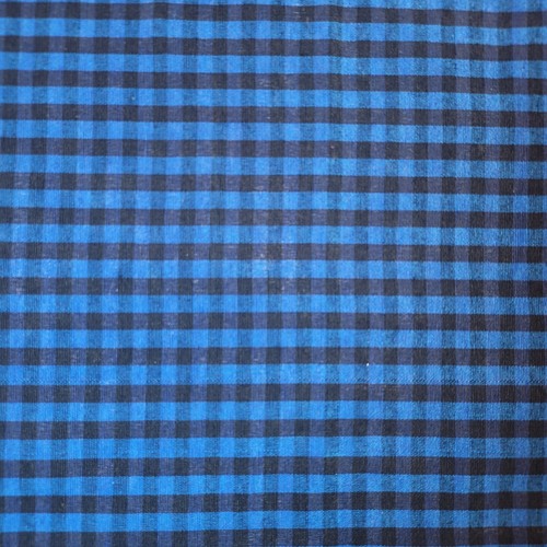 100% Cotton Linen Gingham 1/8" Khadi Checks Handloom Fabric 36" By Meter - Picture 54 of 73