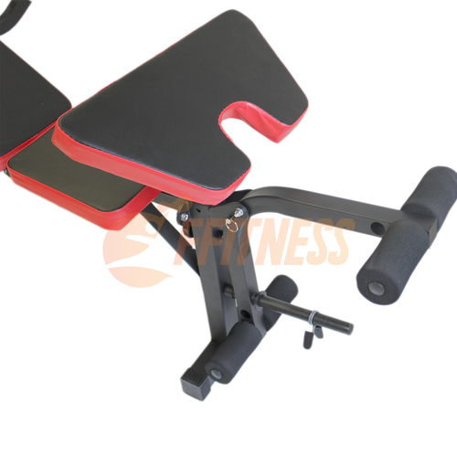 PANCA MULTIFUNZIONE PALESTRA CASA ADDOMINALI BODY BUILDING CRUNCH inestetismi - Zdjęcie 6 z 9