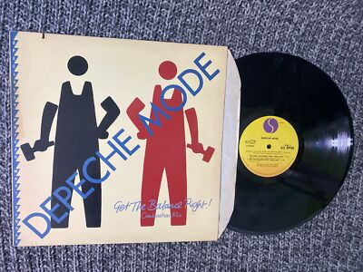 Depeche Mode Lp 12  Get The Balance Right 1983  V. G    Original Pressing