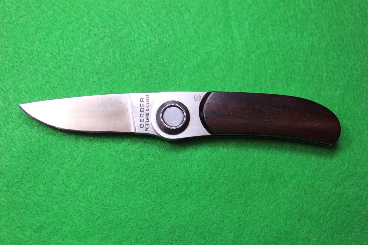 Gerber Paul Knife Model 2 PW - RARE AND DISCONTINUED w/ Gerber 
