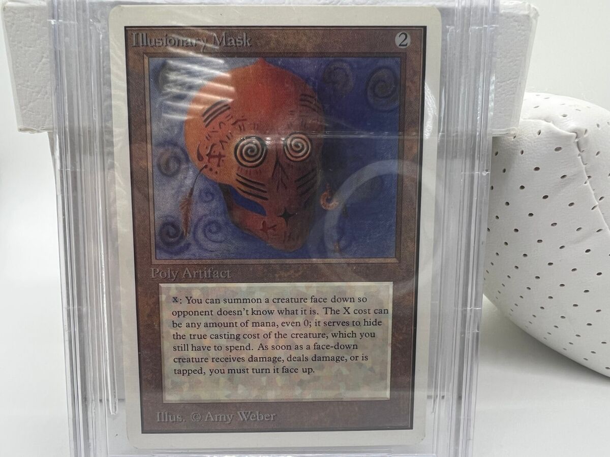 MTG Illusionary Mask x1 NM from UNLIMITED BGS 9 Near Mint | eBay MTG Illusionary Mask x1 NM from UNLIMITED BGS 9 Near Mint | eBay
