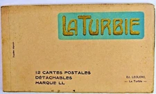 La Turble, France - Vintage Postcard Album Booklet - 12 Postcards, Marque LL EUC
