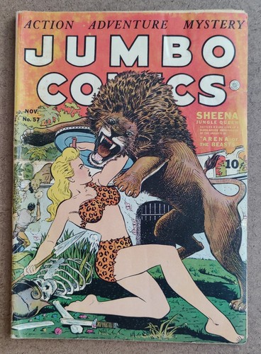 Jumbo Comics #57 Fiction House 1943