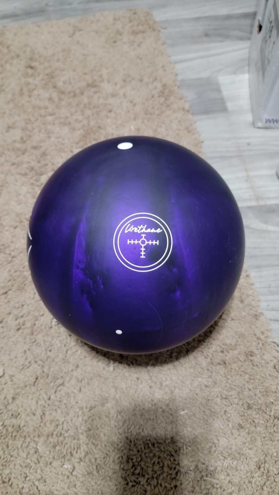 Hammer Black Widow Purple Pearl Urethane Bowling Ball Overseas 15