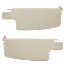 Empi Ivory Sun Visors for VW Bug/Beetle 1965-1977 Hard Top, 1973-79 Convertible