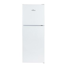 Top Mount Fridge Freezer White 138L with Adjustable Thermostat Willow WTM138W
