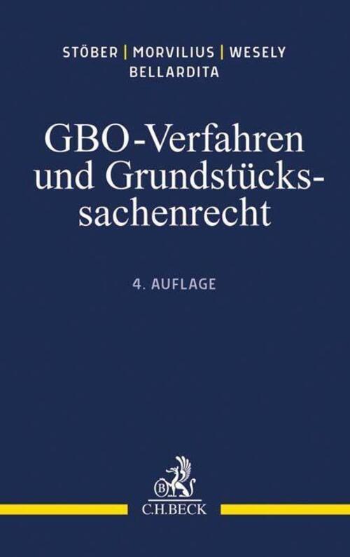 Thumbnail - Gbo-verfahren Und Grundstückssachenrecht Einführung Und Lehrbuch