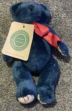 Vintage FRANKLIN Boyds Bears New Tags Investment Collection Blue Bear 1994 RARE