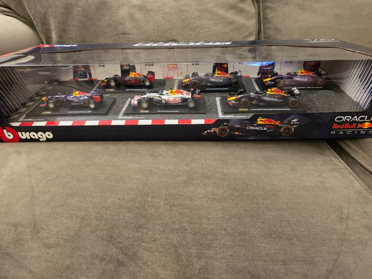 Bburago Red Bull Formula 1 Racing F1 1/43 6-Car Set