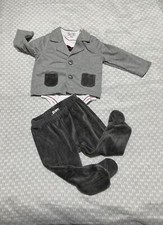 tuta tre pezzi bambino bambino 6-9 mesi - Quiltex (B)