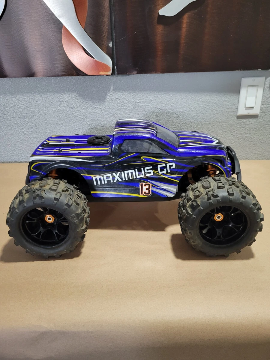 NOT TESTED DHK Maximus GP 1 8 4WD RTR Nitro Monster Truck Used