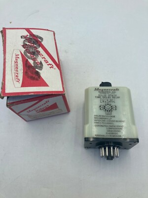MAGNECRAFT W211ACPSRX-7 SOLID STATE TIME DELAY RELAY 1-180 SEC NIB 