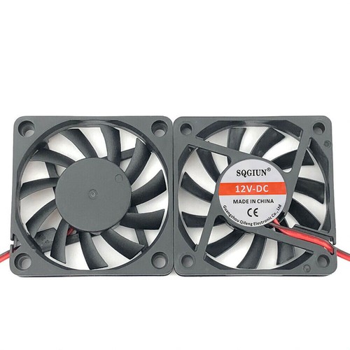 2/4X DC12V 5V 24V Cooling Computer Case Fan 60x60x10mm 60mm for PC 3D Printer - Photo 10/11