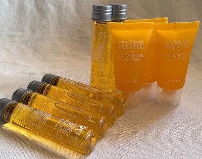 Lot of 9 Essential Elements Bathe Shower Gel 1 fl oz Travel Size