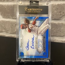 2024 Topps Luminaries Steve Carlton /5 Blue Auto