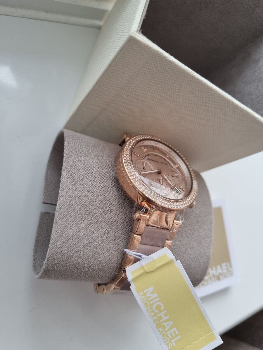 Michael Kors MK5896 Parker 39mm Ladies Watch - Rose Gold for Michael Kors MK5896 Parker 39mm Ladies Watch - Rose Gold for