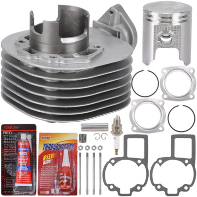 FOR SUZUKI LT 80 LT80 CYLINDER PISTON KIT RINGS GASKET PIN TOP END SET 1987-2006