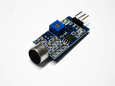 Microphone Mikrofon Geräuscherkennung Sound Sensor Modul Raspberry Pi Arduino