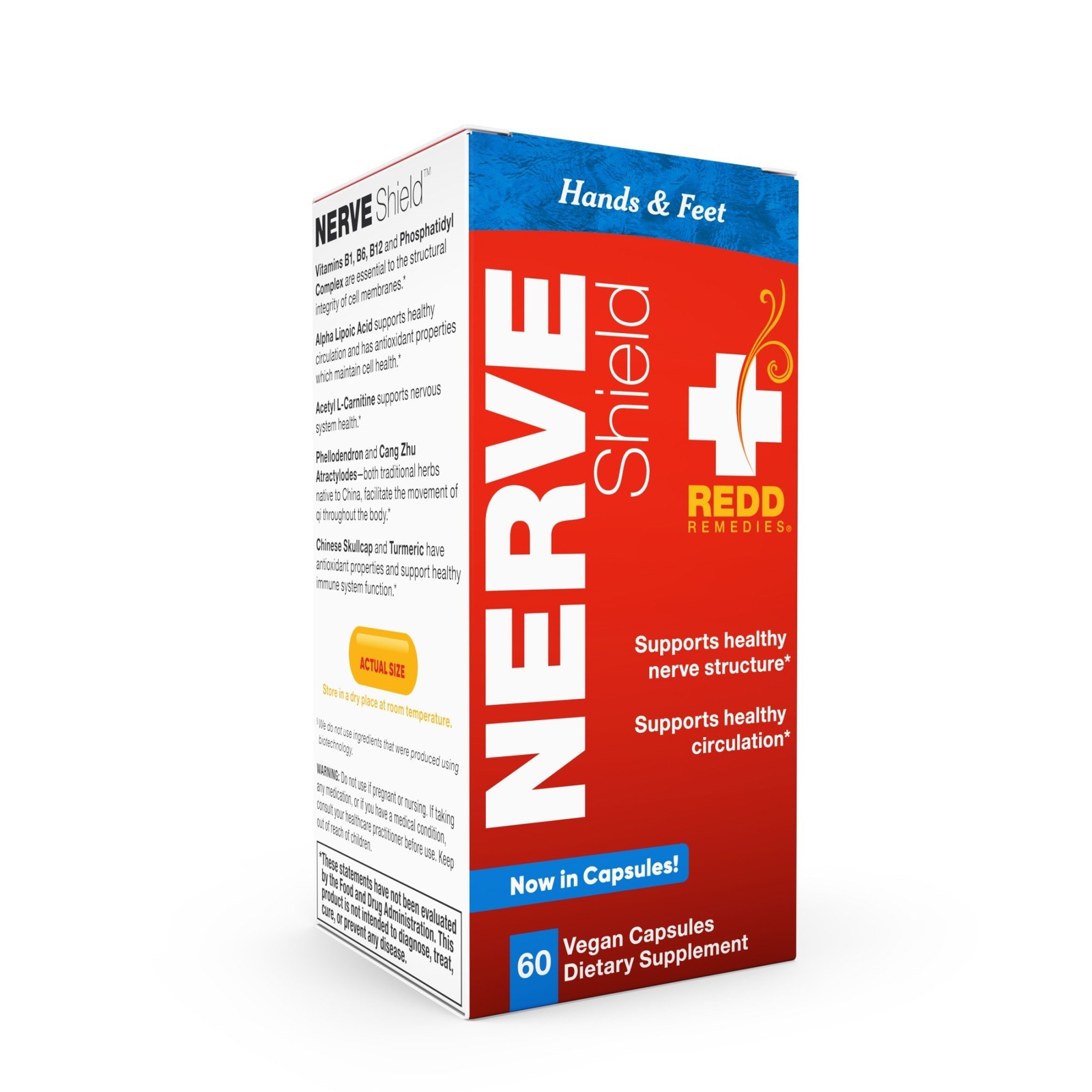 Redd Remedies Nerve Shield 60 веганских капсул 9190₽