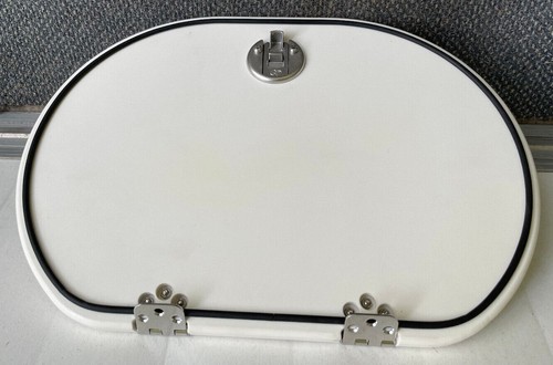 2018 Four Winns Boat Baitwell Lid Hatch Door 032-3086Hinges & Latch NIB - Picture 4 of 4