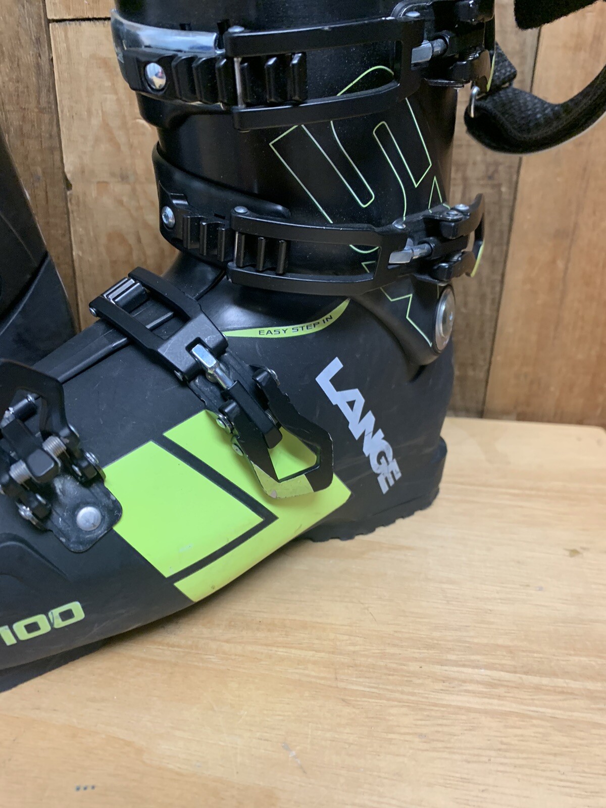 SALOMON Scarponi da sci Lange SX100 296 mm 255 XL fibbie nero
