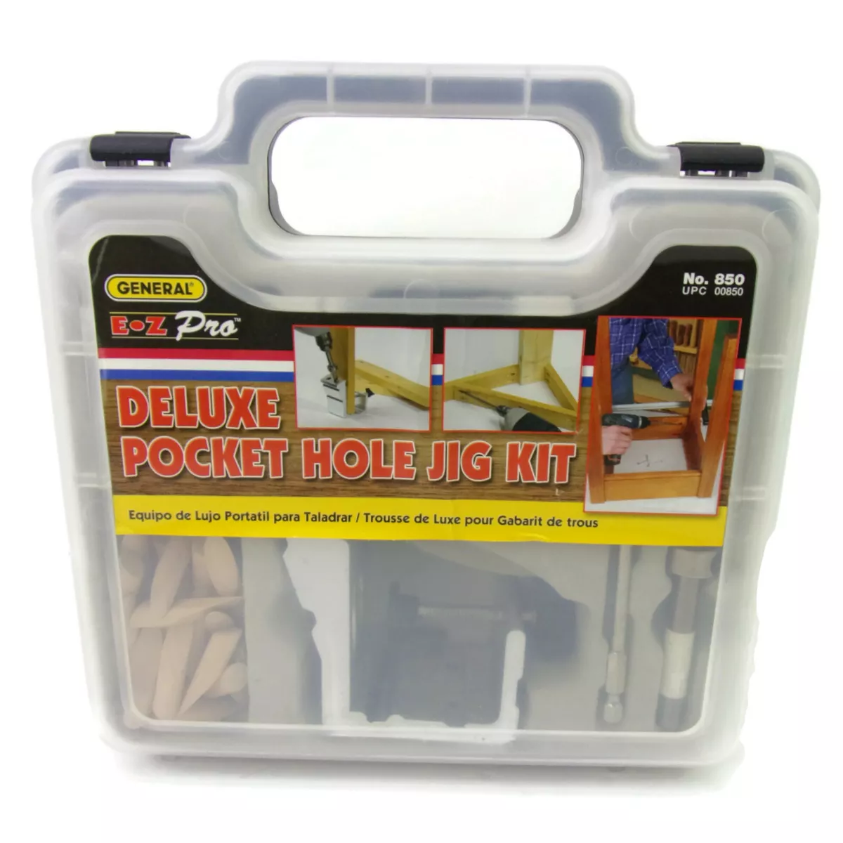 General Tools Deluxe Pocket Hole Jig Kit 850